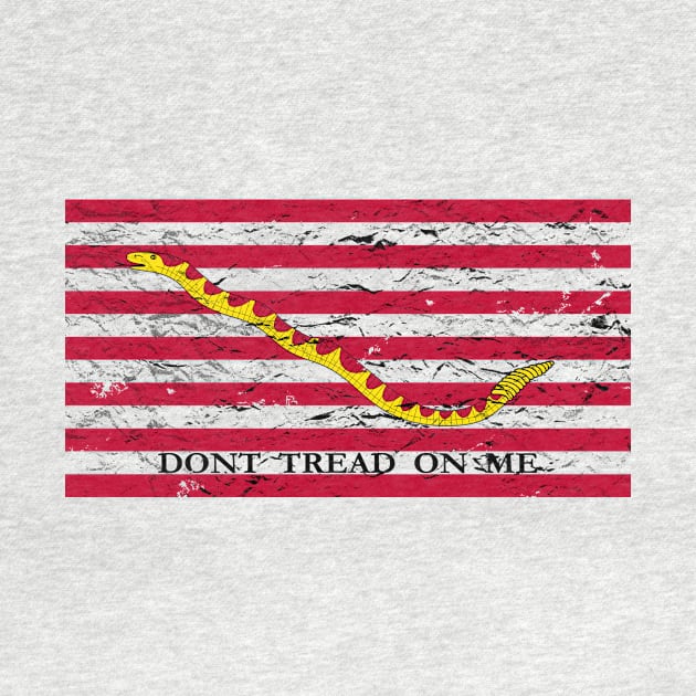 First Navy Jack Flag Distressed by warishellstore